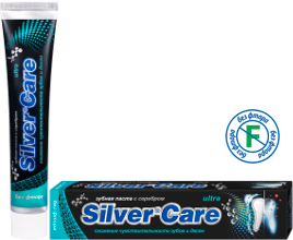 Зубная паста Silver Care Ultra без фтора