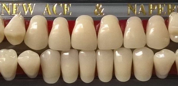 Зубы двухслойные GLORIA New Ace/Naperce